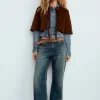 CHAQUETA CROP TACTO SUAVE