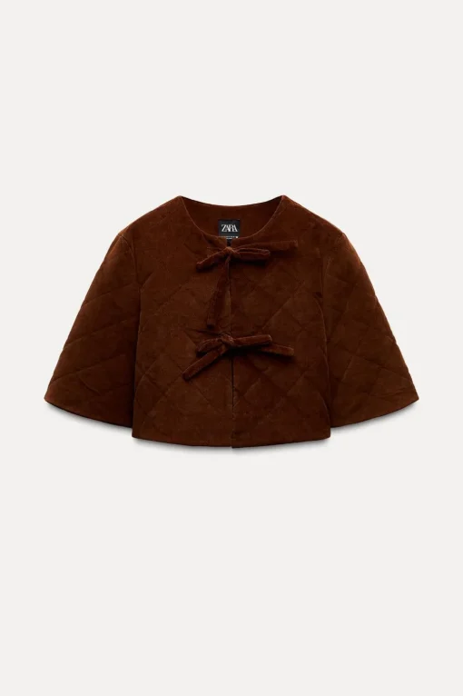 CHAQUETA CROP TACTO SUAVE