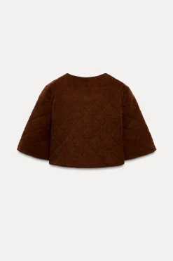 CHAQUETA CROP TACTO SUAVE