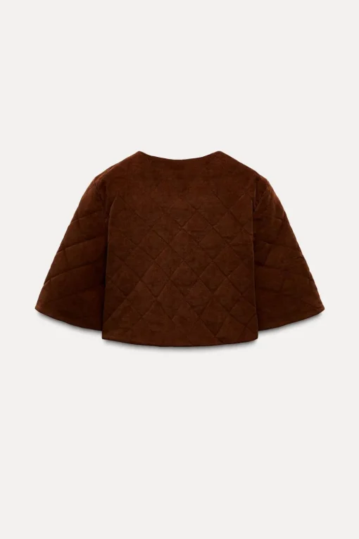 CHAQUETA CROP TACTO SUAVE