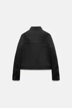 CHAQUETA EFECTO NEOPRENO ZW COLLECTION