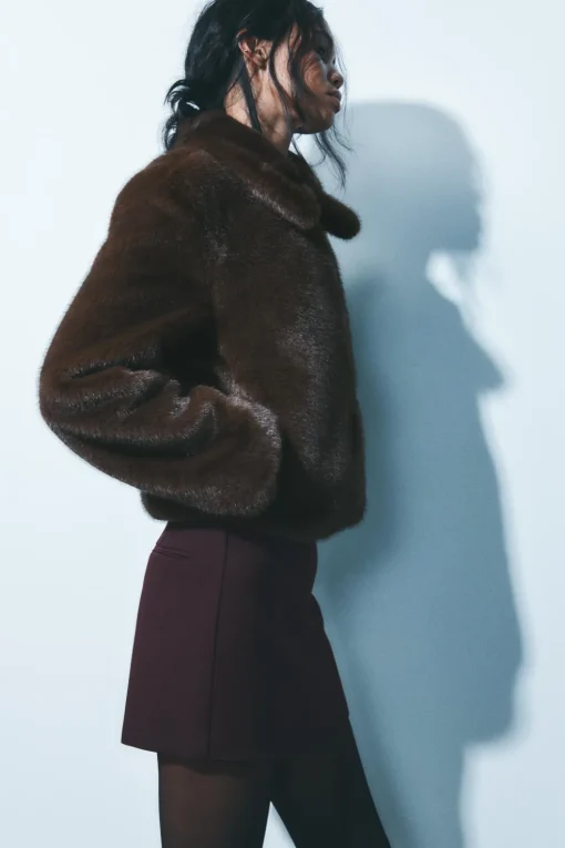 CHAQUETA EFECTO PELO