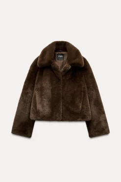 CHAQUETA EFECTO PELO