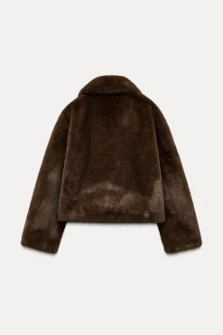 CHAQUETA EFECTO PELO