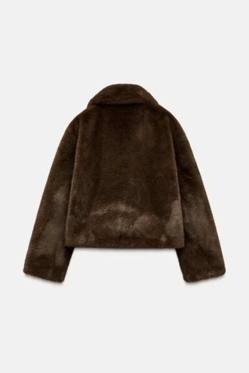CHAQUETA EFECTO PELO