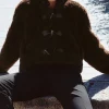 CHAQUETA EFECTO PELO ALAMARES