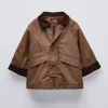 CHAQUETA ENCERADA CUELLO PANA