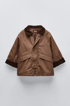 CHAQUETA ENCERADA CUELLO PANA