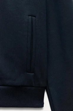 CHAQUETA FELPA TEXTO