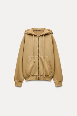 CHAQUETA LAVADA CREMALLERA