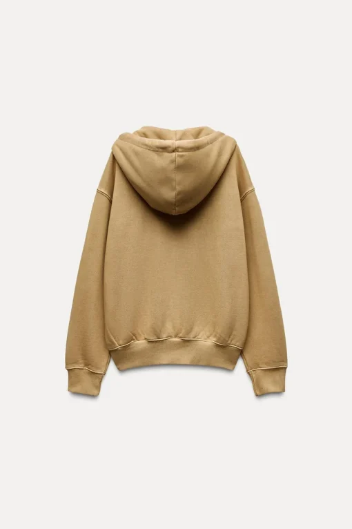 CHAQUETA LAVADA CREMALLERA