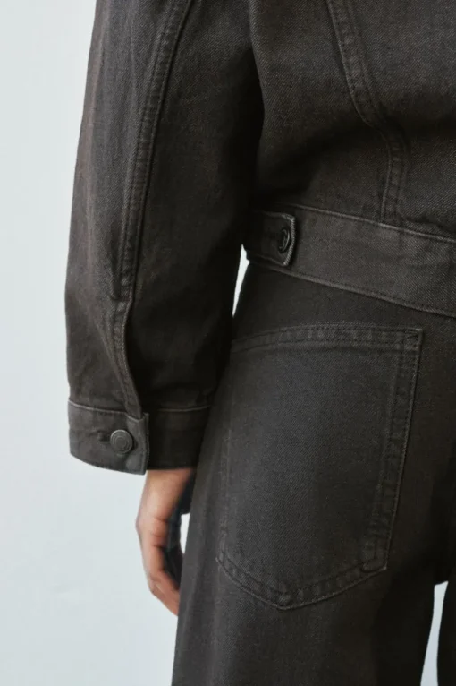 CHAQUETA OVERSIZE ENCERADA ZW COLLECTION