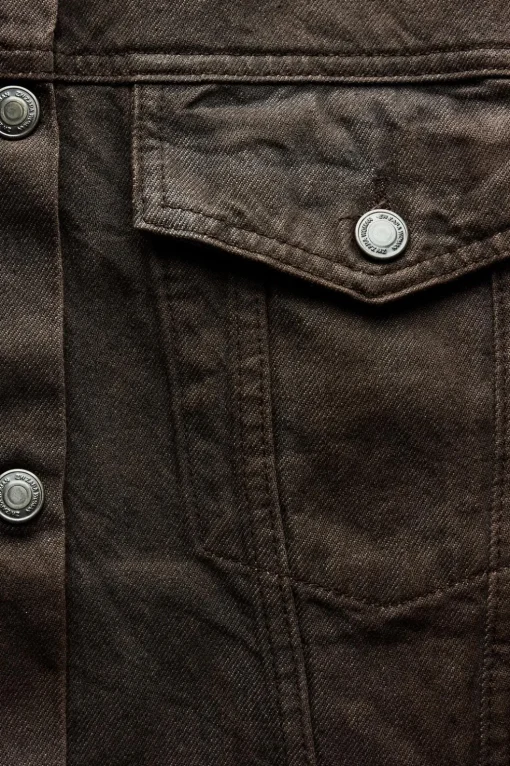 CHAQUETA OVERSIZE ENCERADA ZW COLLECTION