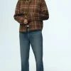 CHAQUETA PUNTO CUADROS