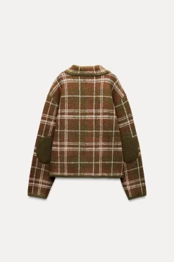 CHAQUETA PUNTO CUADROS