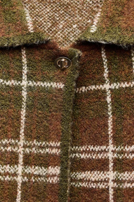 CHAQUETA PUNTO CUADROS