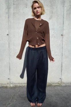 CHAQUETA PUNTO FINO