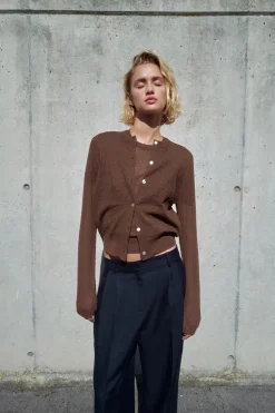 CHAQUETA PUNTO FINO