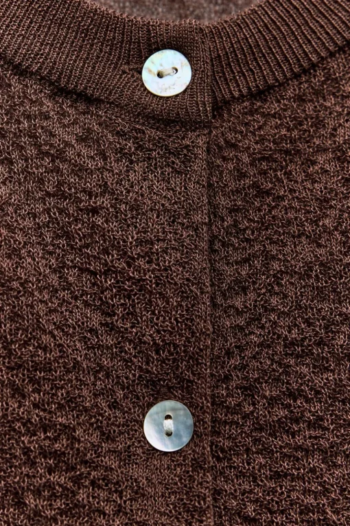 CHAQUETA PUNTO FINO