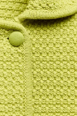 CHAQUETA PUNTO GRUESO CUELLO BOBO