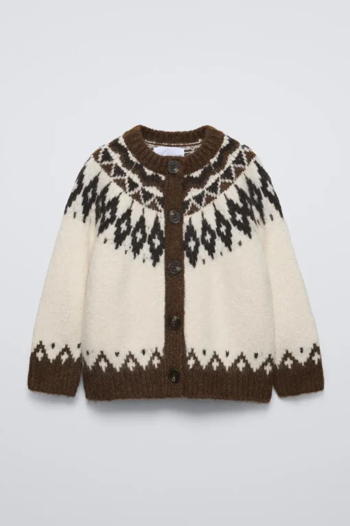 CHAQUETA PUNTO JAQUARD