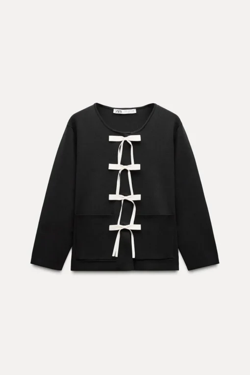 CHAQUETA PUNTO LAZOS