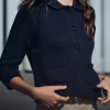 CHAQUETA PUNTO MANGA FRANCESA