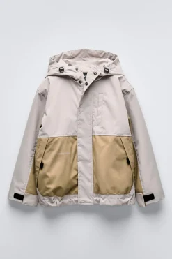 CHUBASQUERO COLOR BLOCK WATER REPELLENT