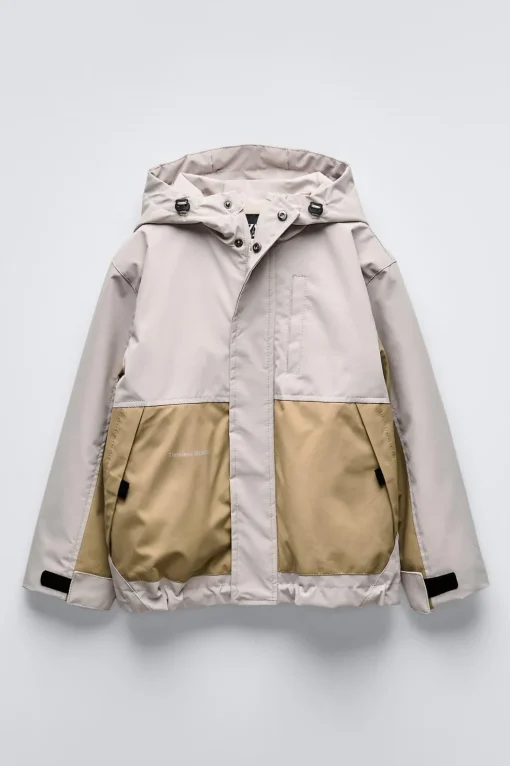 CHUBASQUERO COLOR BLOCK WATER REPELLENT