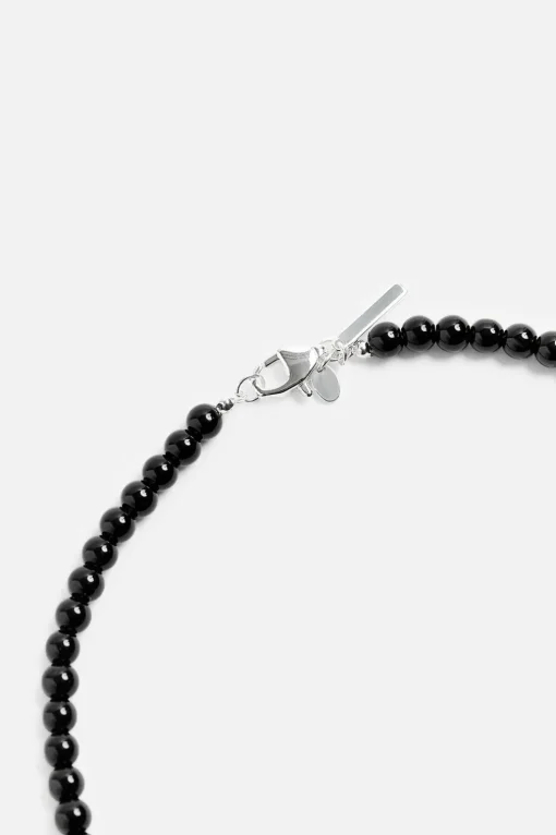 COLLAR ABALORIOS PIEDRA