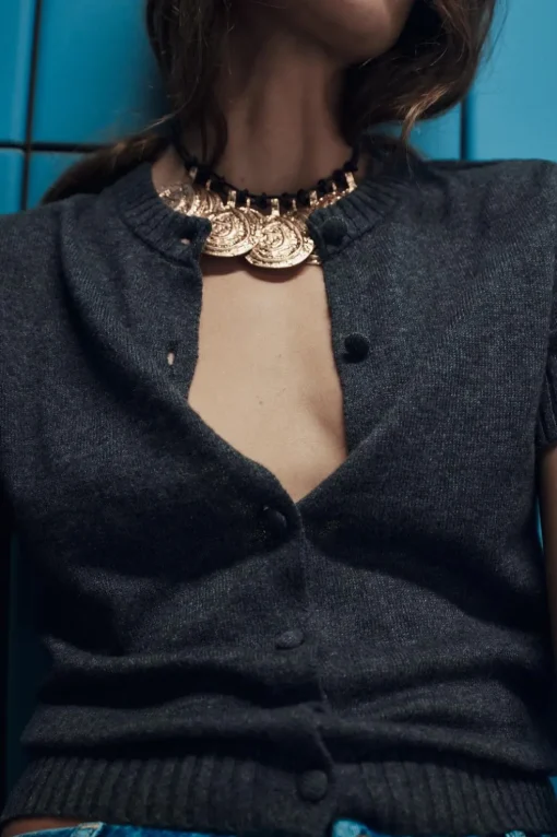 COLLAR CORDÓN MEDALLAS