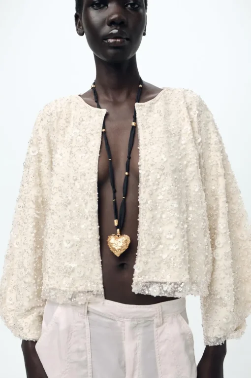 COLLAR TEJIDO CORAZÓN