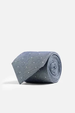 CORBATA SEDA - ALGODÓN LUNARES