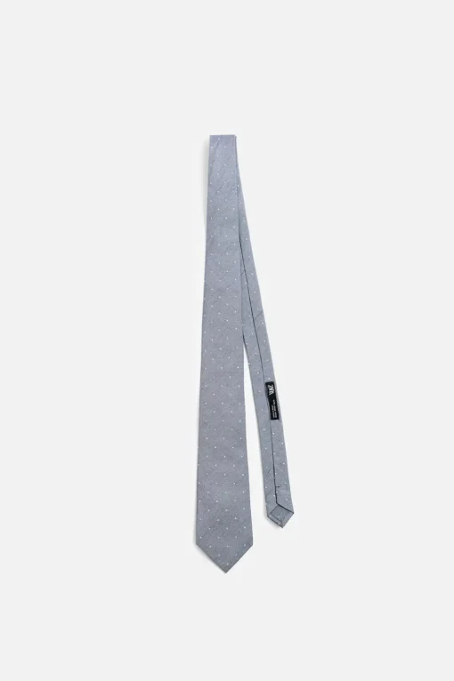 CORBATA SEDA - ALGODÓN LUNARES