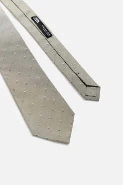 CORBATA SEDA - ALGODÓN PUNTOS