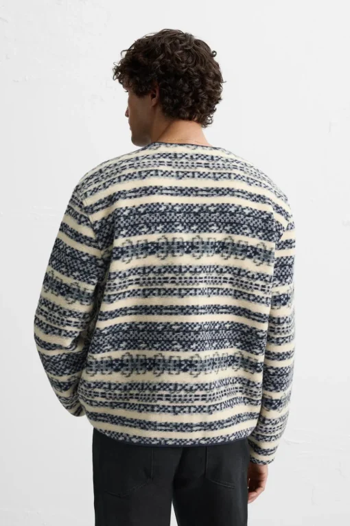 CÁRDIGAN CREMALLERA JACQUARD