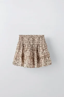 FALDA BERMUDA ANIMAL PRINT