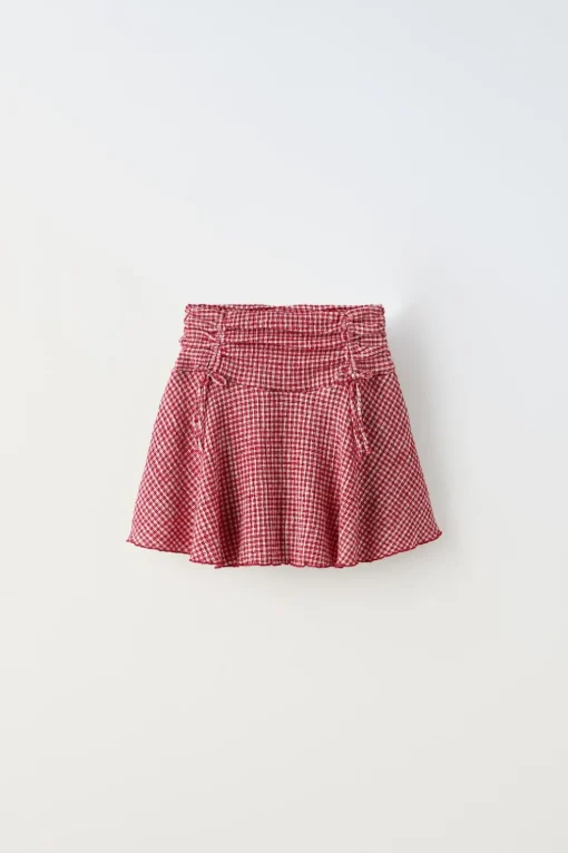 FALDA BERMUDA BAMBULA CUADROS