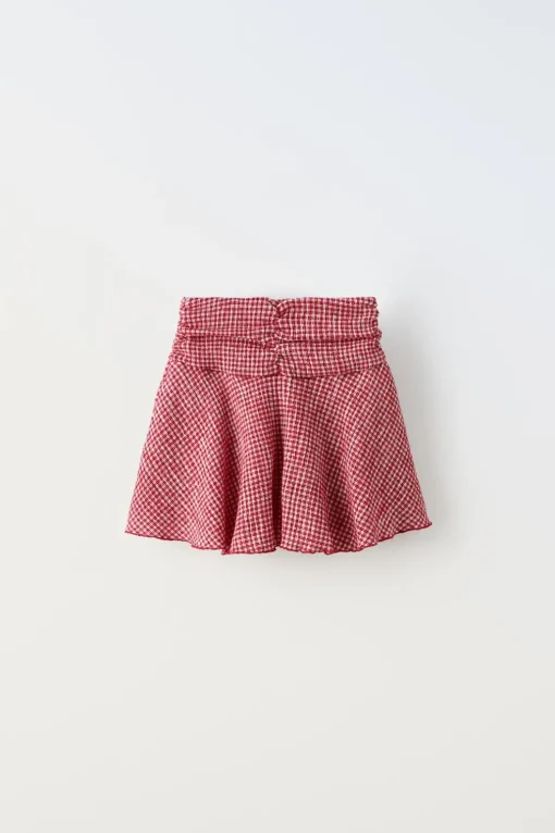 FALDA BERMUDA BAMBULA CUADROS