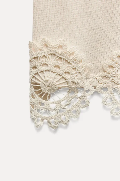 FALDA CANALÉ CROCHET
