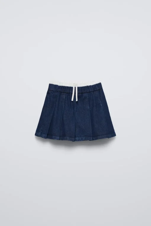 FALDA DENIM COMBINADA