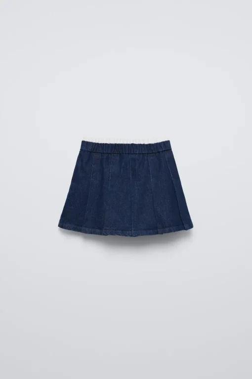 FALDA DENIM COMBINADA
