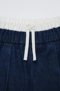 FALDA DENIM COMBINADA