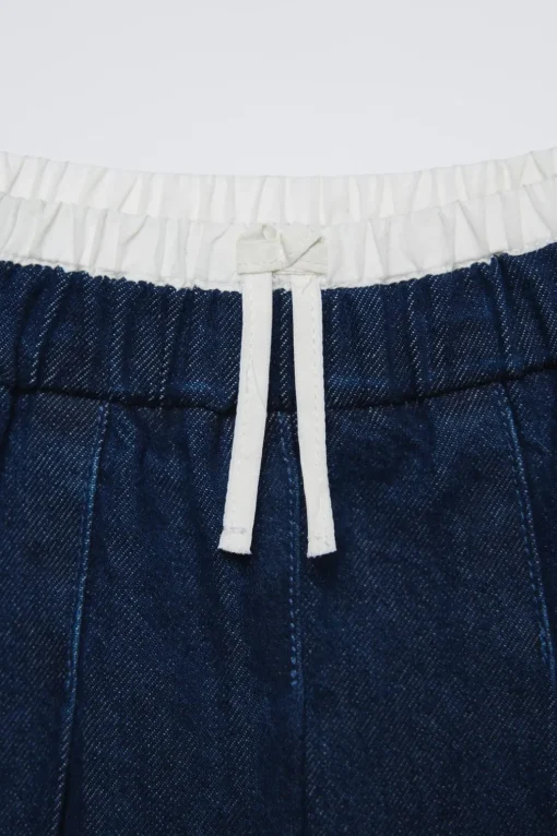 FALDA DENIM COMBINADA