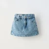 FALDA DENIM CORAZONES
