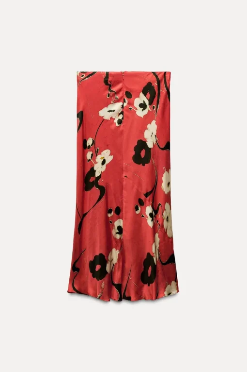 FALDA MIDI ESATAMPADA ZW COLLECTION
