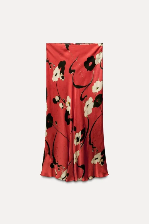 FALDA MIDI ESATAMPADA ZW COLLECTION