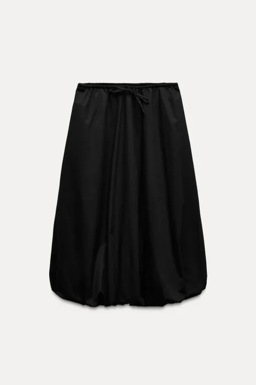 FALDA MIDI GLOBO