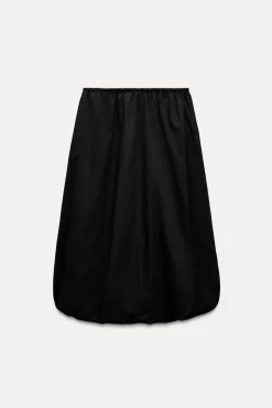 FALDA MIDI GLOBO