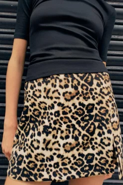 FALDA PANTALÓN ESTAMPADO ANIMAL